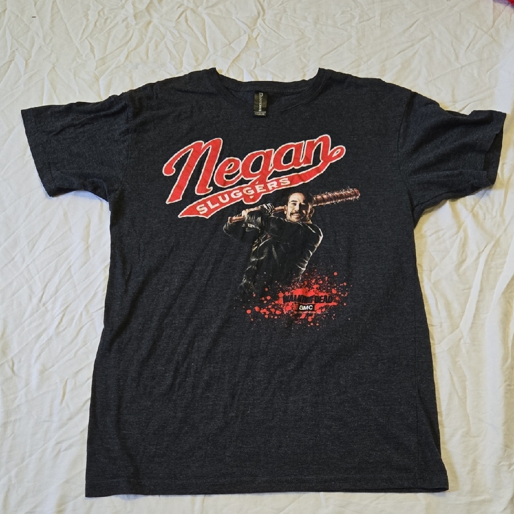 Mens Medium Negan Sluggers Walking Dead T-shirt